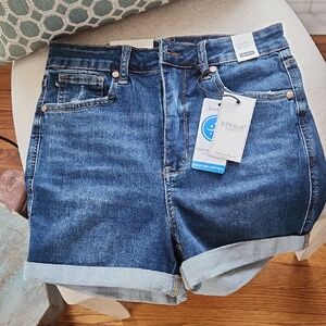 Judy Blue Dark Blue Jean Shorts